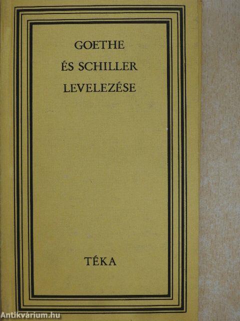 Goethe és Schiller levelezése