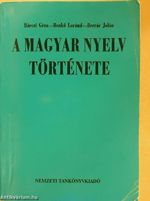 A magyar nyelv története