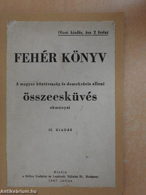 Fehér könyv