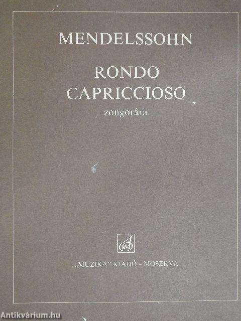 Rondo Capriccioso zongorára