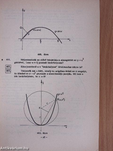 Matematika példatár I-II.