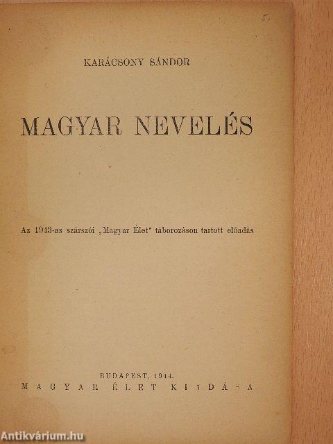 Magyar nevelés