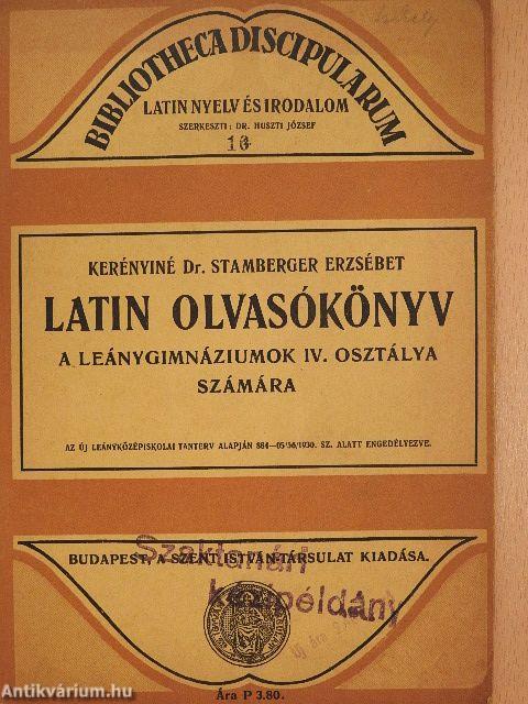 Latin olvasókönyv