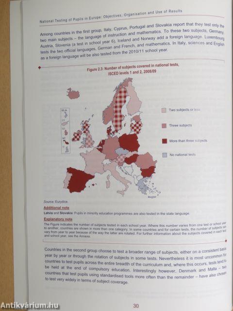 National Testing of Pupils in Europe: Objectives, Organisation and Use of Results