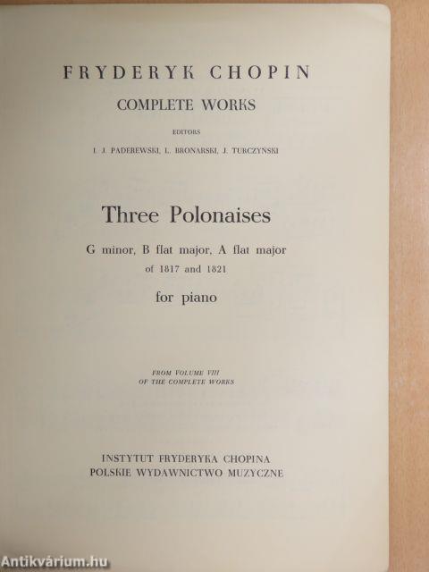 Three Polonaises