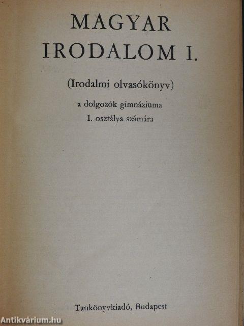 Magyar irodalom I.