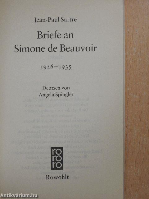 Briefe an Simone de Beauvoir