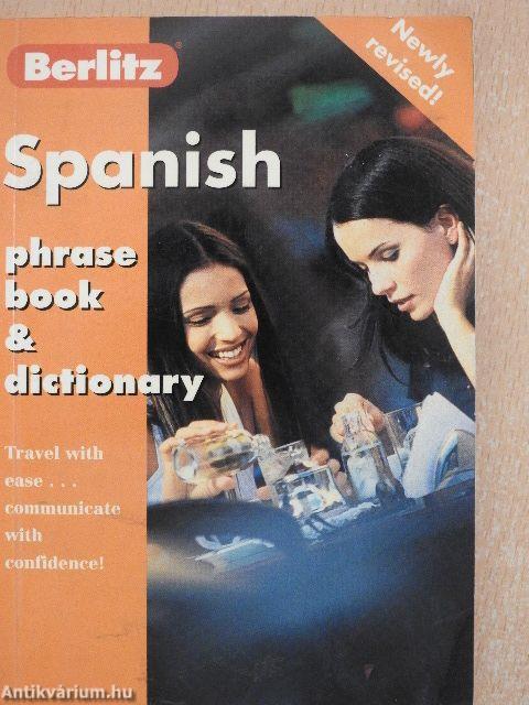 Spanish phrase book & dictionary