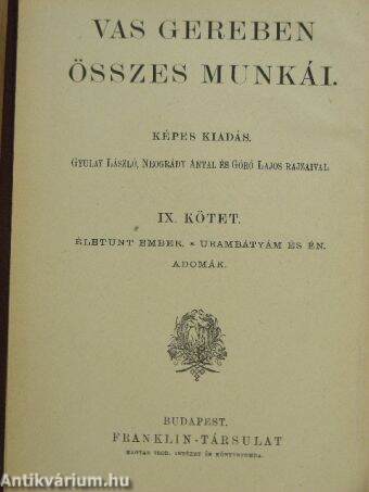 Életunt ember/Urambátyám és én/Adomák