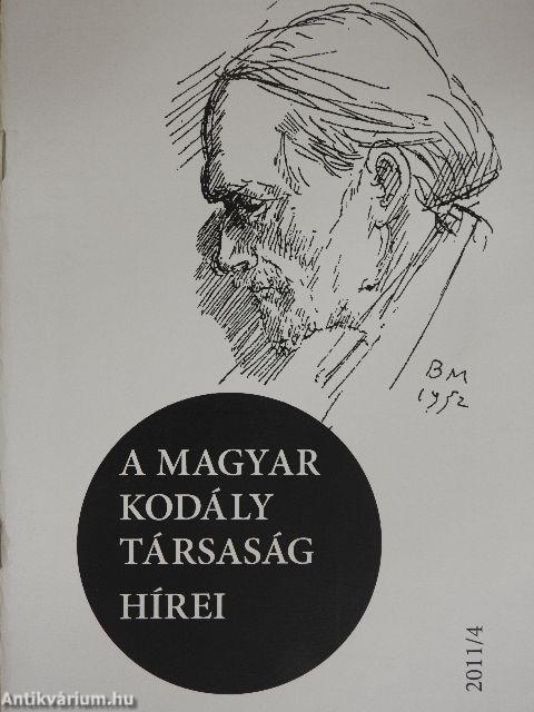 A Magyar Kodály Társaság Hírei 2011/4.