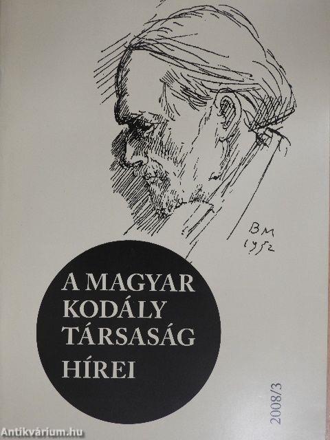 A Magyar Kodály Társaság Hírei 2008/3.