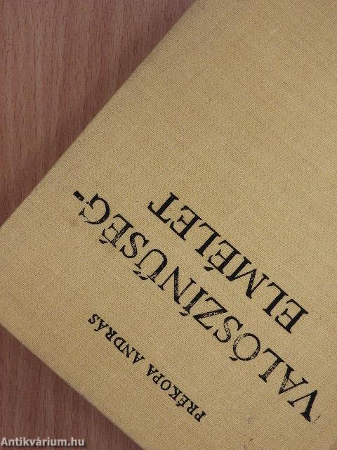 Valószínűségelmélet műszaki alkalmazásokkal