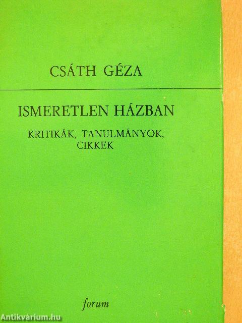 Ismeretlen házban II.