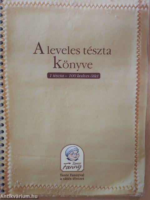 A leveles tészta könyve