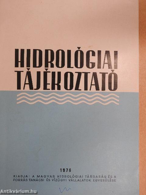 Hidrológiai Tájékoztató 1976.