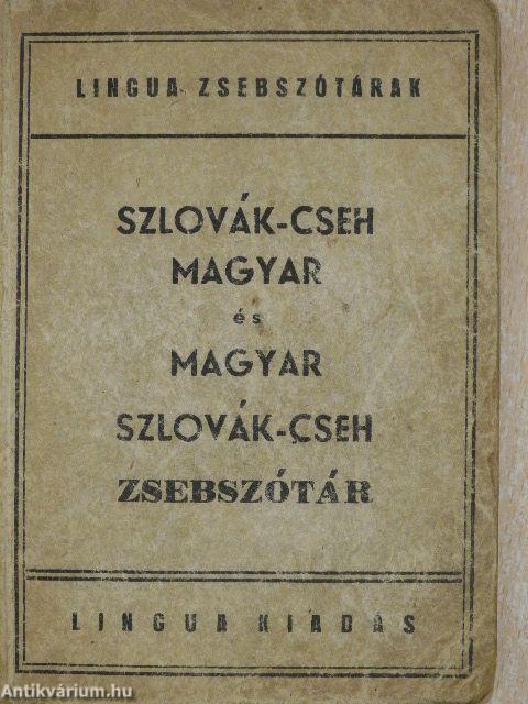 Szlovák-cseh-magyar és magyar-szlovák-cseh zsebszótár I-II.