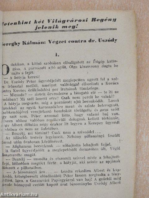 Végzet contra Uszódy