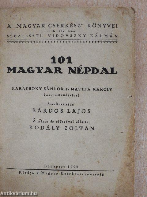 101 magyar népdal