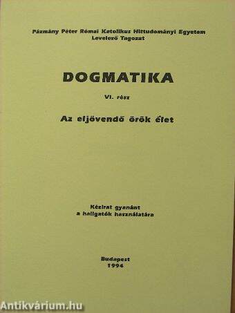 Dogmatika VI.