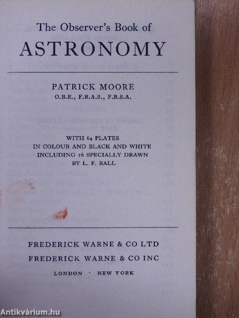 The Observer's Book of Astronomy