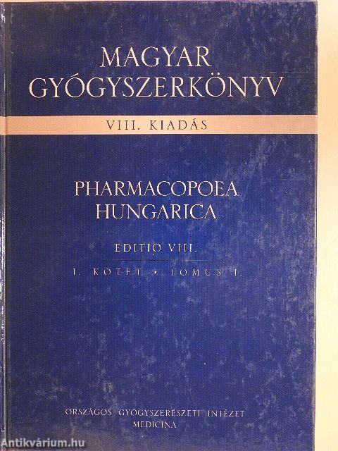 Magyar gyógyszerkönyv I-II.