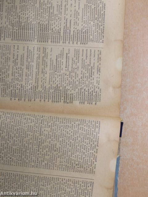 Német-magyar szótár I-II.