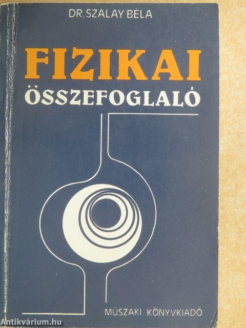 Fizikai összefoglaló