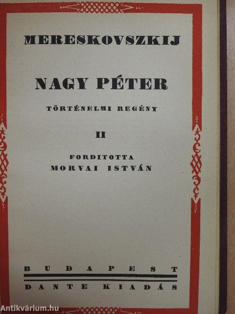 Nagy Péter I-II.