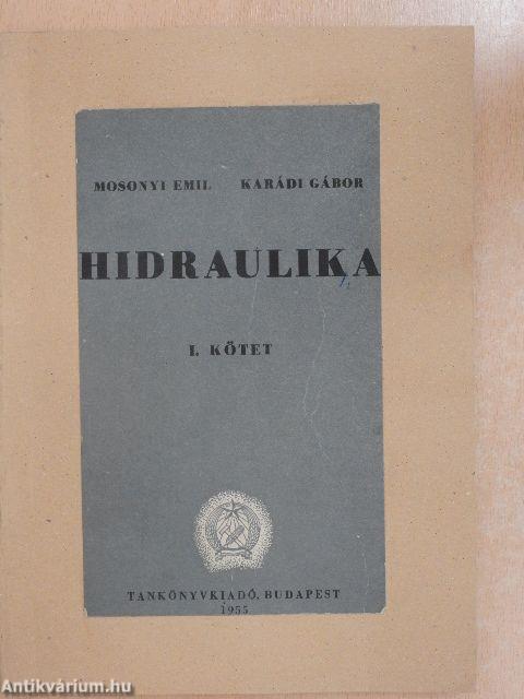 Hidraulika I.