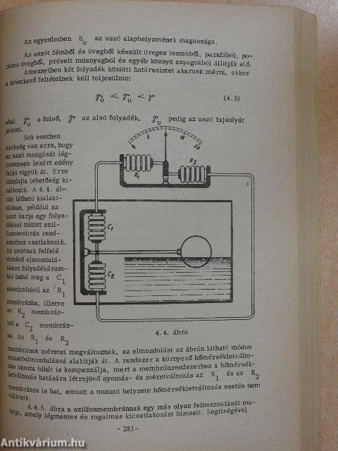 Ipari folyamatok méréstechnikája és műszerei I/2.