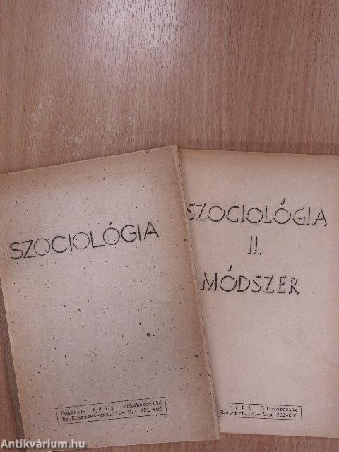 Szociológia I-II.
