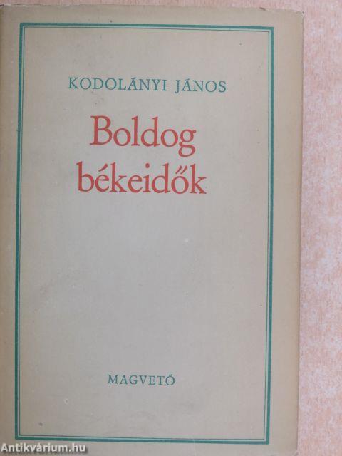 Boldog békeidők