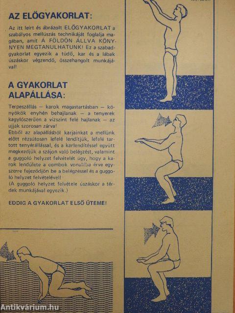 Tanuljunk meg könnyen, gyorsan, jól úszni!