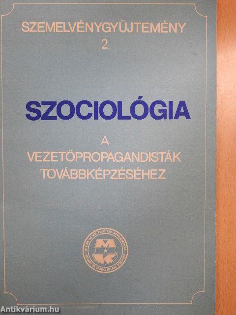 Szociológia