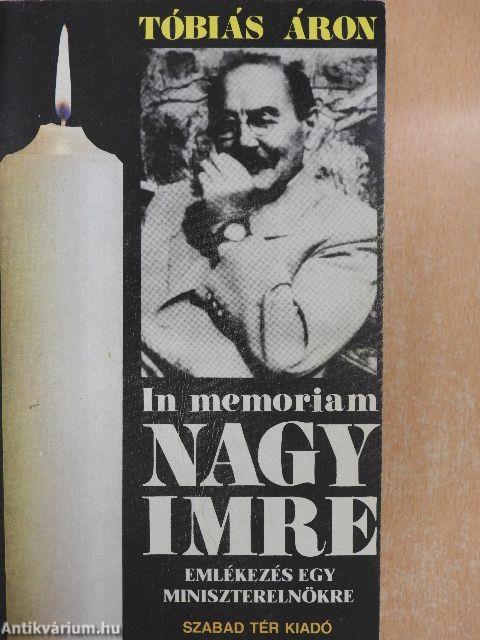 In memoriam Nagy Imre