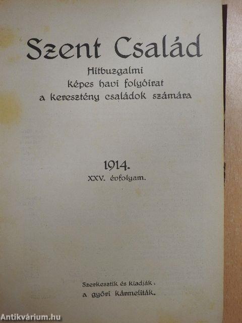 Szent Család 1914. január-december