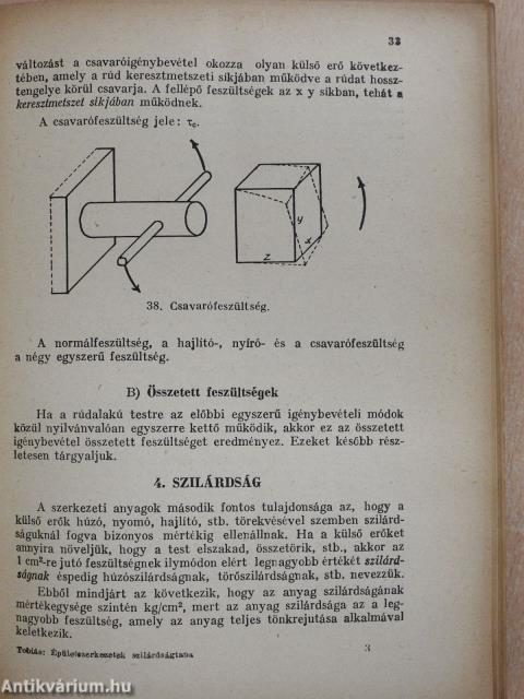 Épületszerkezetek szilárdságtana (dedikált példány)