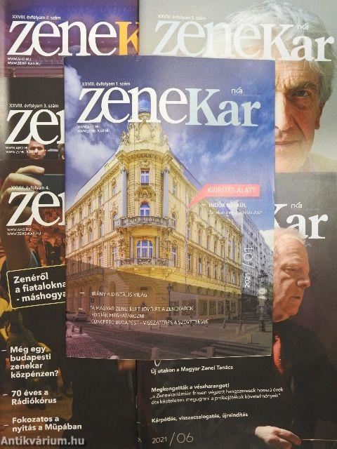 Zenekar 2021/1-6. szám