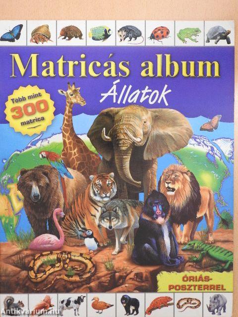 Matricás album - Állatok