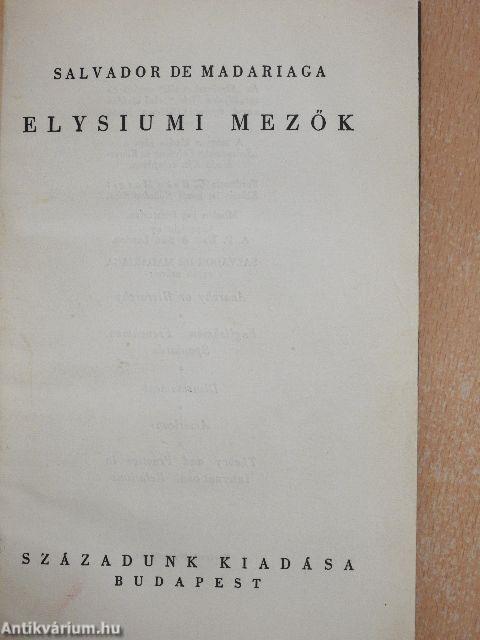 Elysiumi mezők