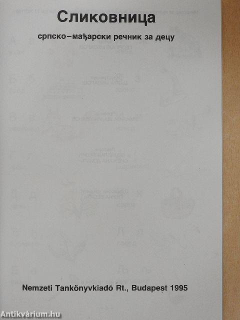 Képes szótár gyerekeknek (szerb és magyar nyelvű)