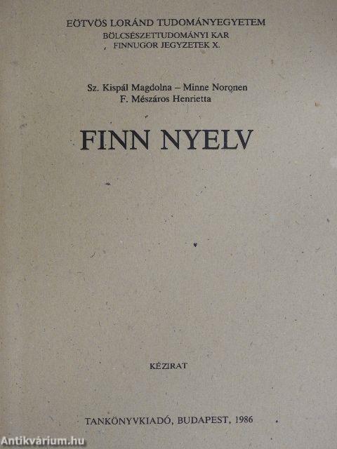 Finn nyelv