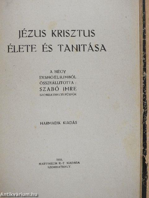 Jézus Krisztus élete és tanitása