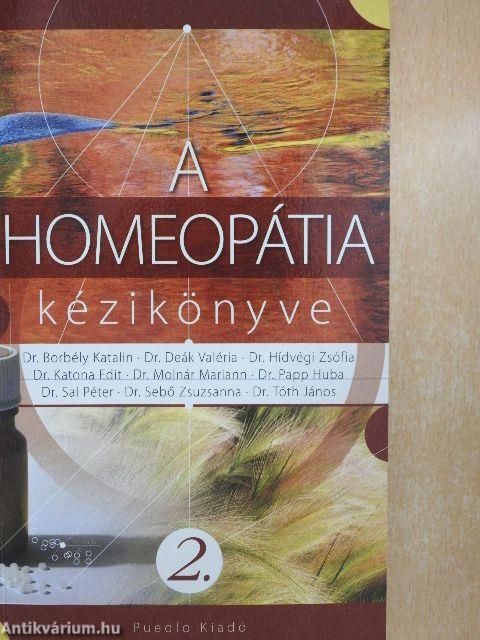 A homeopátia kézikönyve 2.