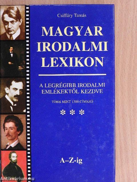 Magyar irodalmi lexikon