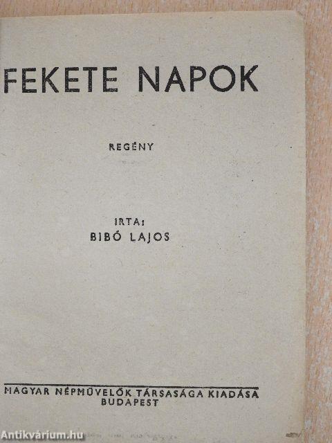 Fekete napok