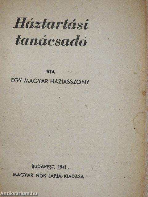 Háztartási tanácsadó