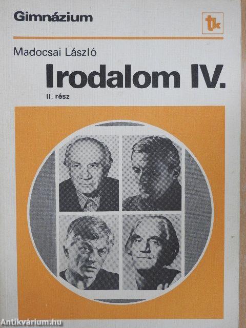 Irodalom IV./II.