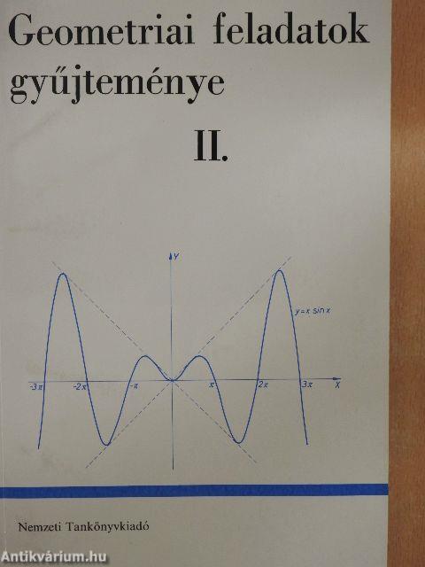 Geometriai feladatok gyűjteménye II.