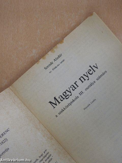 Magyar nyelv III.